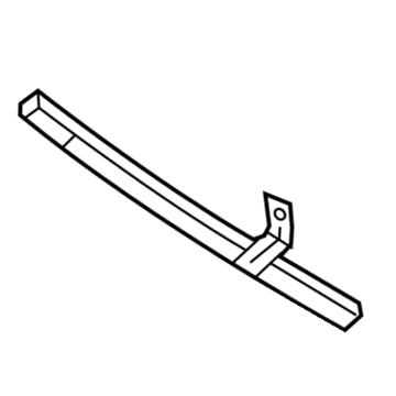 Nissan 82385-3VA0A Glass Run Rubber-Rear Door Lower Front, LH