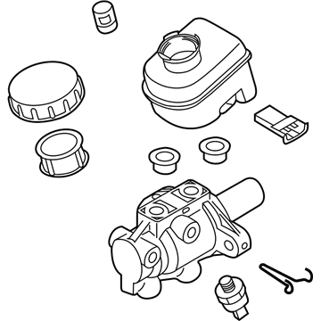 Infiniti 46010-CG001 Cylinder Assy-Brake Master