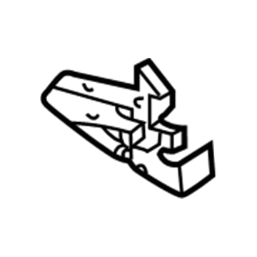 Mopar 55176731AF Hood Safety Catch Latch