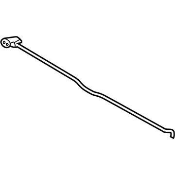 Mopar 55176635AC Rod-Hood Prop