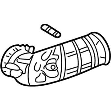 Honda 17228-PNB-J00 Tube, Air Flow