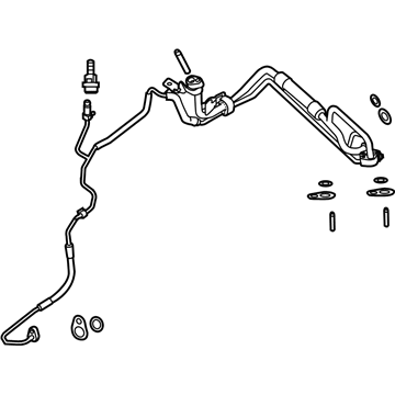 Ford DA8Z-19A834-D Evaporator Tube