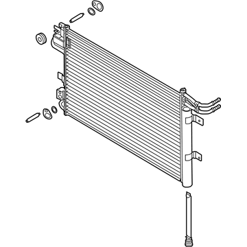 Ford EG1Z-19712-F Condenser