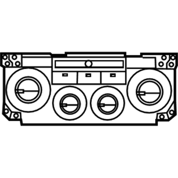 Mopar 55111030AH Air Conditioner And Heater Control