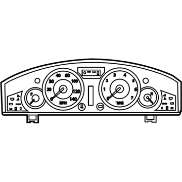 Mopar 5172065AF Cluster-Instrument Panel