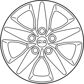 Kia 52960A7000 Wheel Hub Cap Assembly
