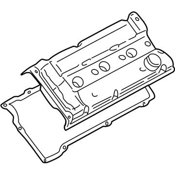 Hyundai 22420-37110--DS Cover Assembly-Rocker, RH