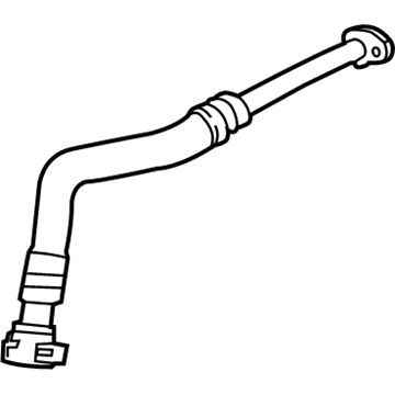 BMW 17-22-8-602-391 TRANSMISSION OIL COOLER LINE