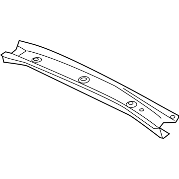 BMW 41-00-7-494-445 REAR WINDOW FRAME UPPER PART