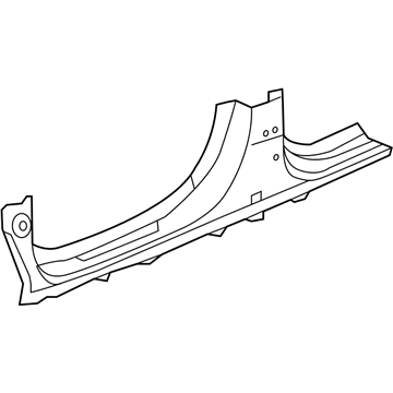 Acura 04641-TZ5-A01ZZ Panel, Driver Side Sill
