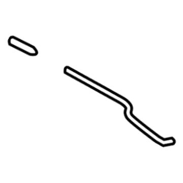 GM 15139090 Knob Asm, Front Side Door Locking Rod *Ti*Dark Titanium