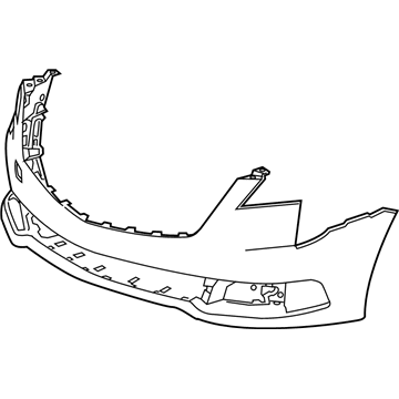 GM 84377972 Bumper Cover