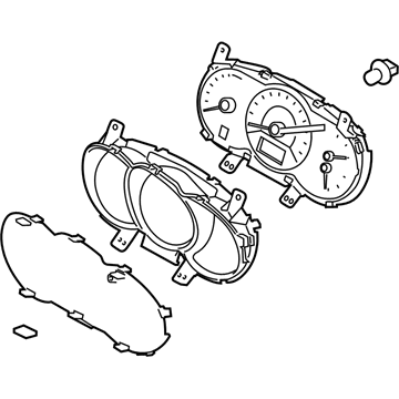 Kia 940011U021 Cluster Assembly-Instrument