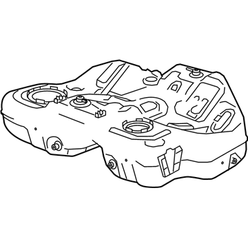 GM 13245051 Fuel Tank