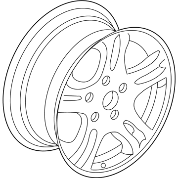 Mopar 4782762AD Aluminum Wheel