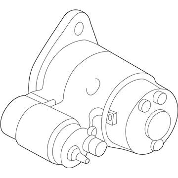 Infiniti 2330M-0W011RW Motor Assembly-Starter REMAN