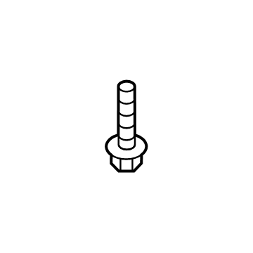 BMW 07-11-9-908-587 Hexalobular Socket Screw