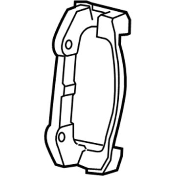 Mopar 5143699AB Adapter-Disc Brake CALIPER