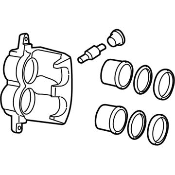 Mopar 5143692AC CALIPER-Disc Brake