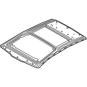 Kia 81610F6000 Panoramaroof Frame Assembly
