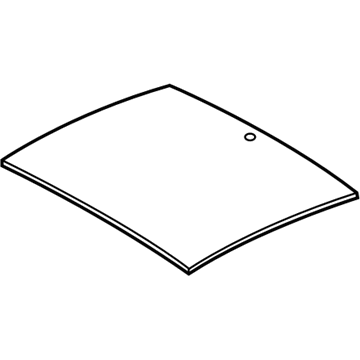 Kia 81616F6010 Rear Panoramaroof Glass Assembly