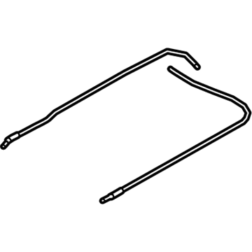 Kia 81665F6000 Cable Assembly-SUNROOF, R