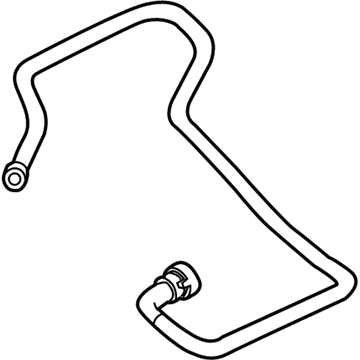 BMW 16-13-6-758-023 Exhaust Steam Pipe