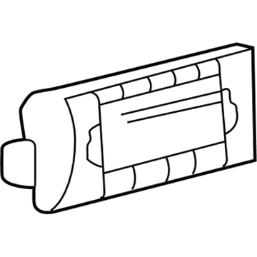 GM 15861855 Heater & Air Conditioner Control Assembly