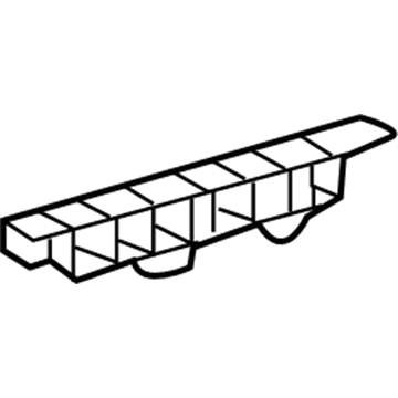 Honda 71193-SDA-A10 Spacer, R. FR. Bumper Side