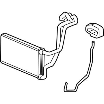 Honda 79115-T3V-A01 Core Sub-Assembly, Heater