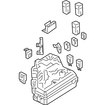 Honda 38250-SVA-A03 Box Assembly, Relay