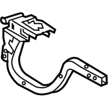 Lexus 64520-50120 Hinge Assembly, Luggage