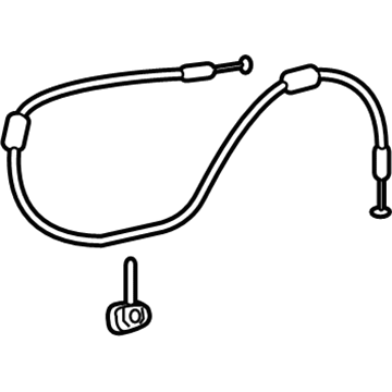 Lexus 64607-50040 Cable Sub-Assembly, Luggage