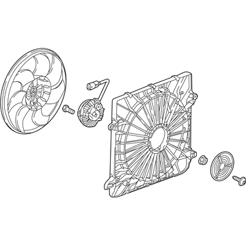 GM 84199037 Fan Module