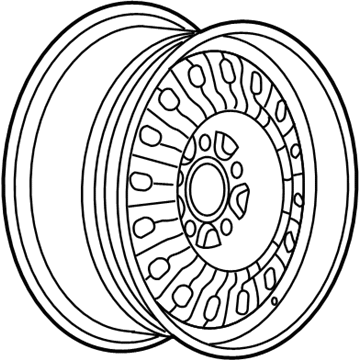 Mopar 4895689AA Spare Wheel