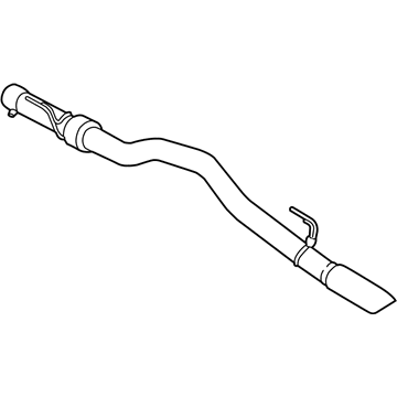 Ford CK4Z-5202-U Exhaust Pipe