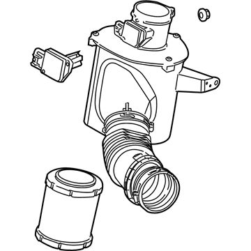 GM 15794266 Cleaner Asm, Air (W/ Mass Airflow Sensor)