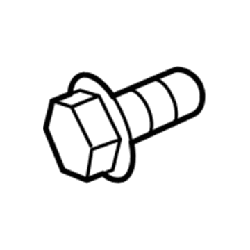 Mopar 6104219AA Screw-HEXAGON FLANGE Head