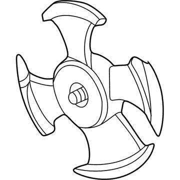 Honda 38611-P8F-A01 Fan, Cooling (Mitsuba)