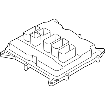 BMW 12-14-8-681-106 BASIC COTROL UNIT DME:121040