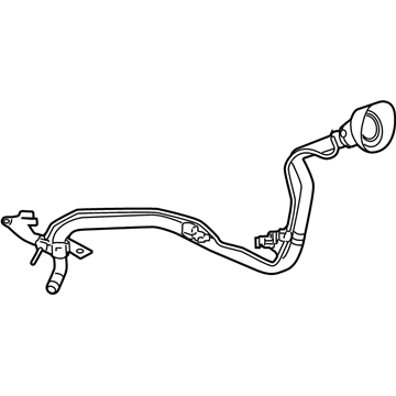 Nissan 17221-1AA0D Tube Assy-Filler