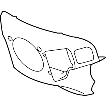 GM 84449298 Rear Shroud