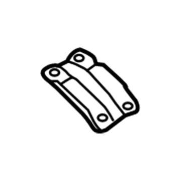 Nissan 91318-1AA0A Bracket-Frame, Front