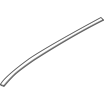 Nissan 73852-1AA0A Moulding-Roof Drip, RH