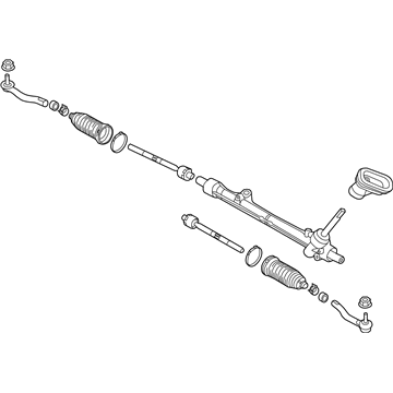 Nissan 48001-9MD0A Gear & Linkage-Steering