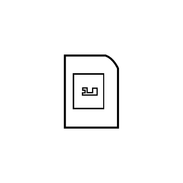 Nissan 25920-9HS4A Memory-Card, Map