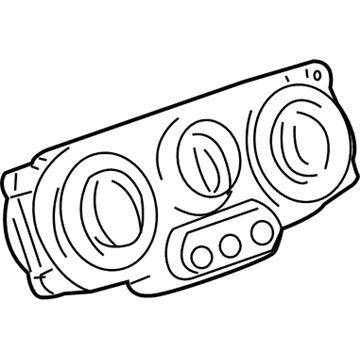 GM 25976027 Dash Control Unit