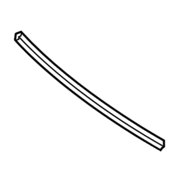 Honda 72239-SHJ-A01 Channel, Front Door Run (Lower)