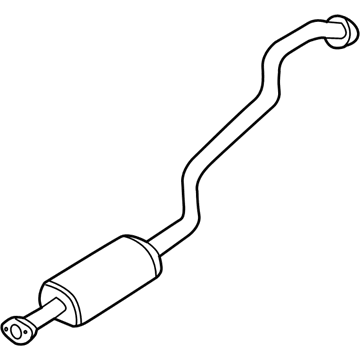 Nissan 20300-F4610 MUFFLER Assembly-Exhaust, Sub