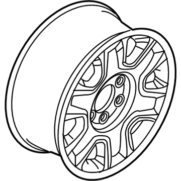 Ford AL3Z-1007-E Wheel, Alloy